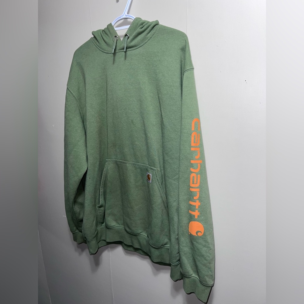 Carhartt Men's Olive Hoodie